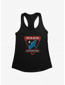 HER Star Trek M.A.C.O. Enterprise Logo Womens Tank Top