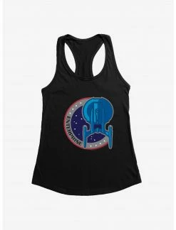 HER Star Trek Enterprise Ship Logo Womens Tank Top