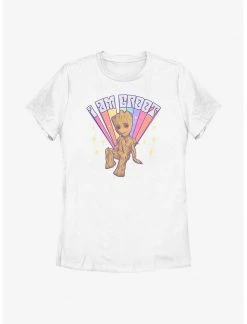 HER Marvel Guardians Of The Galaxy Prideful Groot Womens T-Shirt