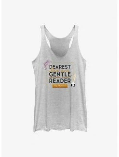HER Bridgerton Dearest Gentle Reader Womens Tank Top